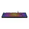 KRUX Atax PRO RGB klaviatuur Mängimine USB QWERTY Inglise Must Tenkeyless Mehaaniline