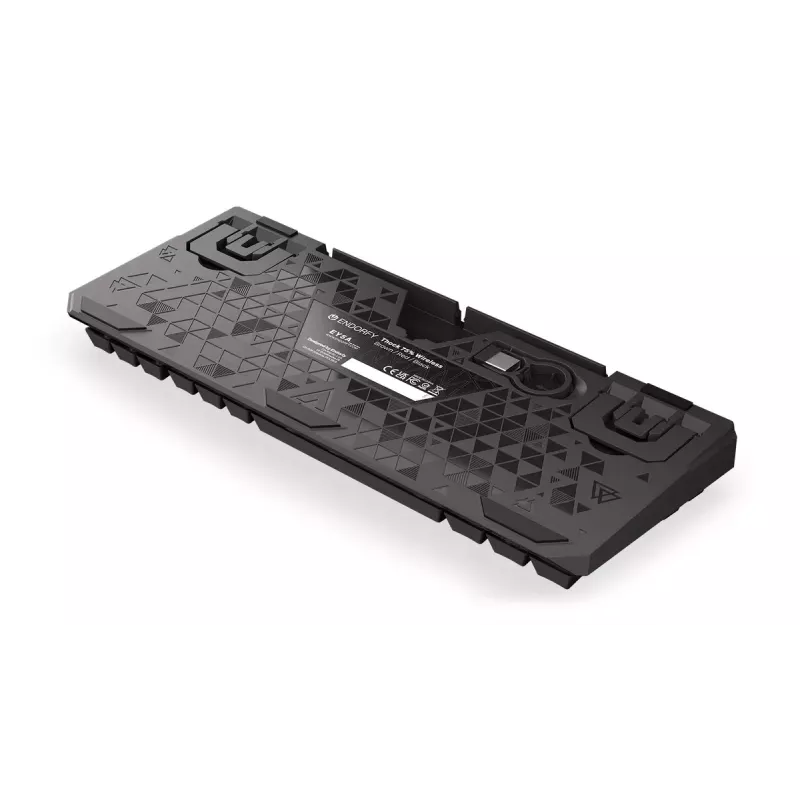 Klaviatuur ENDORFY Thock 75% Wireless Red mehaaniline RGB LED must