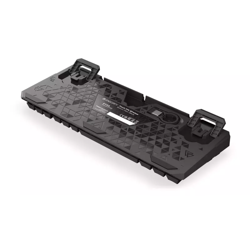 Klaviatuur ENDORFY Thock 75% Wireless Red mehaaniline RGB LED must