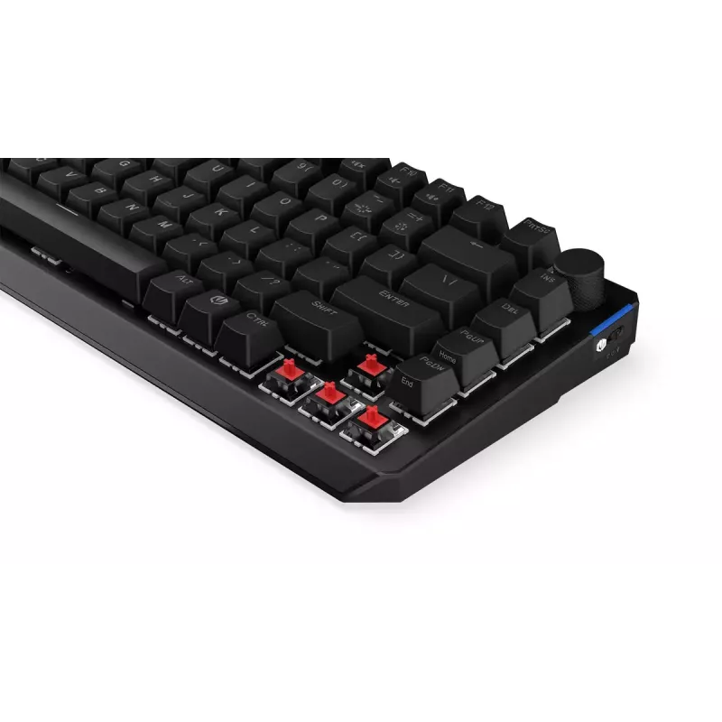 Klaviatuur ENDORFY Thock 75% Wireless Red mehaaniline RGB LED must
