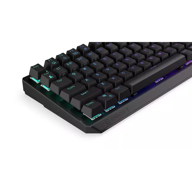 Klaviatuur ENDORFY Thock 75% Wireless Red mehaaniline RGB LED must