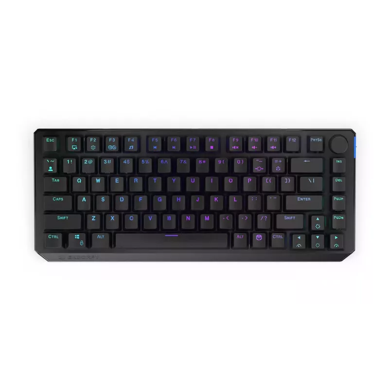 Klaviatuur ENDORFY Thock 75% Wireless Red mehaaniline RGB LED must