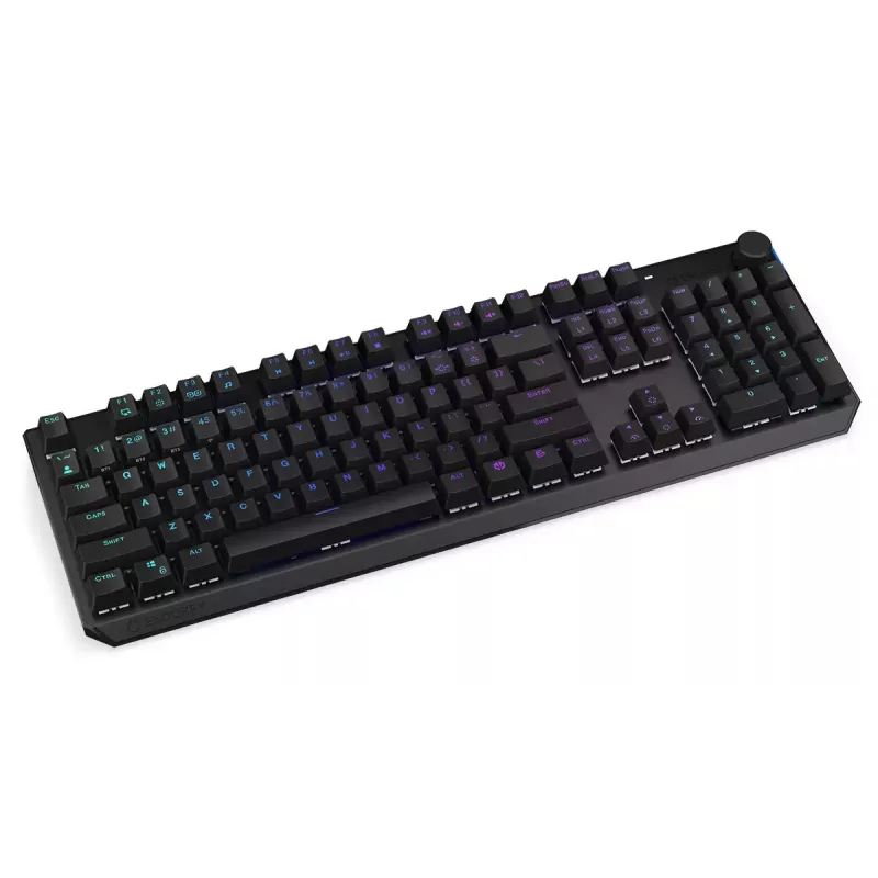 Mänguklaviatuur ENDORFY Thock RF Wireless USB Mechanical RGB Must