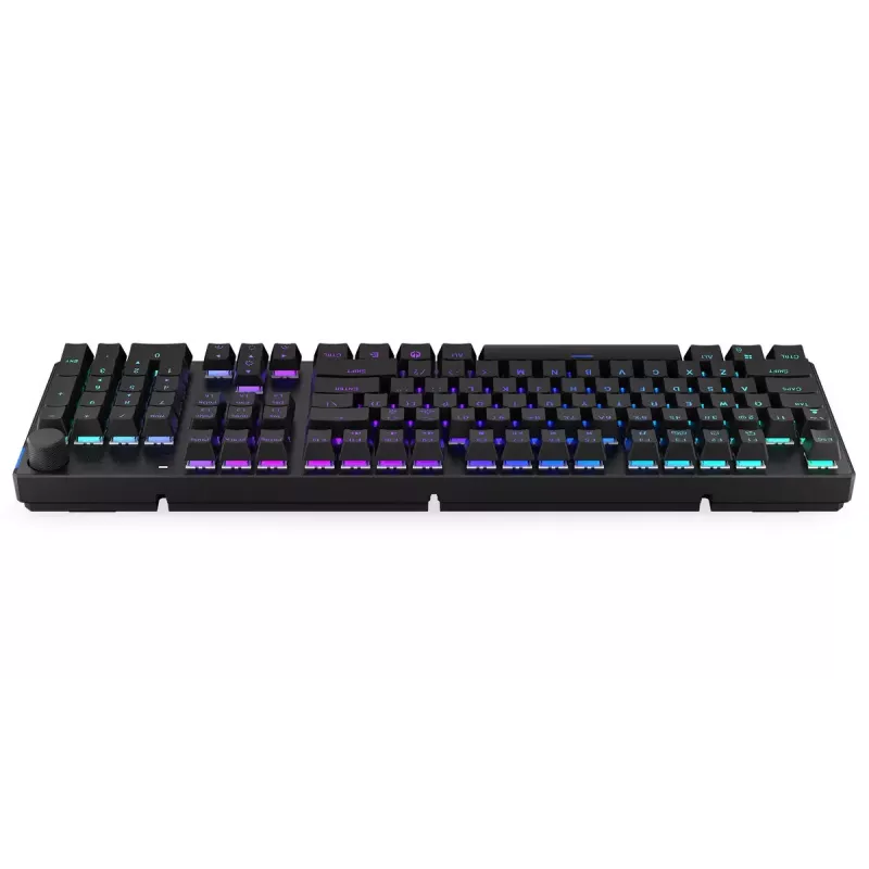 Mänguklaviatuur ENDORFY Thock RF Wireless USB Mechanical RGB Must