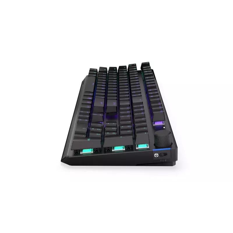 Mänguklaviatuur ENDORFY Thock RF Wireless USB Mechanical RGB Must