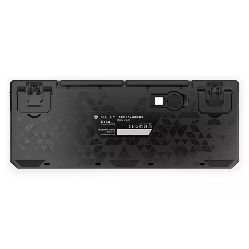 Klaviatuur ENDORFY Thock TKL Wireless Red mehaaniline RGB LED 87 klahvi
