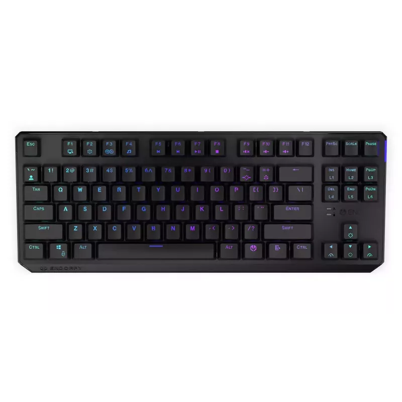 Klaviatuur ENDORFY Thock TKL Wireless Red mehaaniline RGB LED 87 klahvi