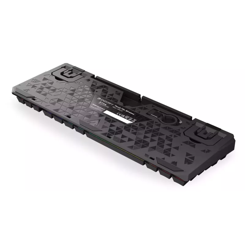 Klaviatuur ENDORFY Thock TKL Wireless Must mehaaniline RGB LED 87 klahvi