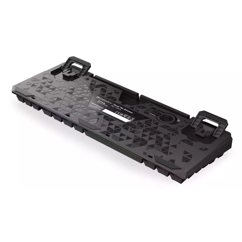 Klaviatuur ENDORFY Thock TKL Wireless Must mehaaniline RGB LED 87 klahvi