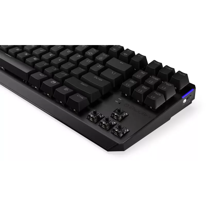 Klaviatuur ENDORFY Thock TKL Wireless Must mehaaniline RGB LED 87 klahvi