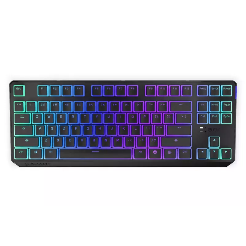 Mänguklaviatuur ENDORFY TKL USB mehaaniline 87 klahvi RGB must