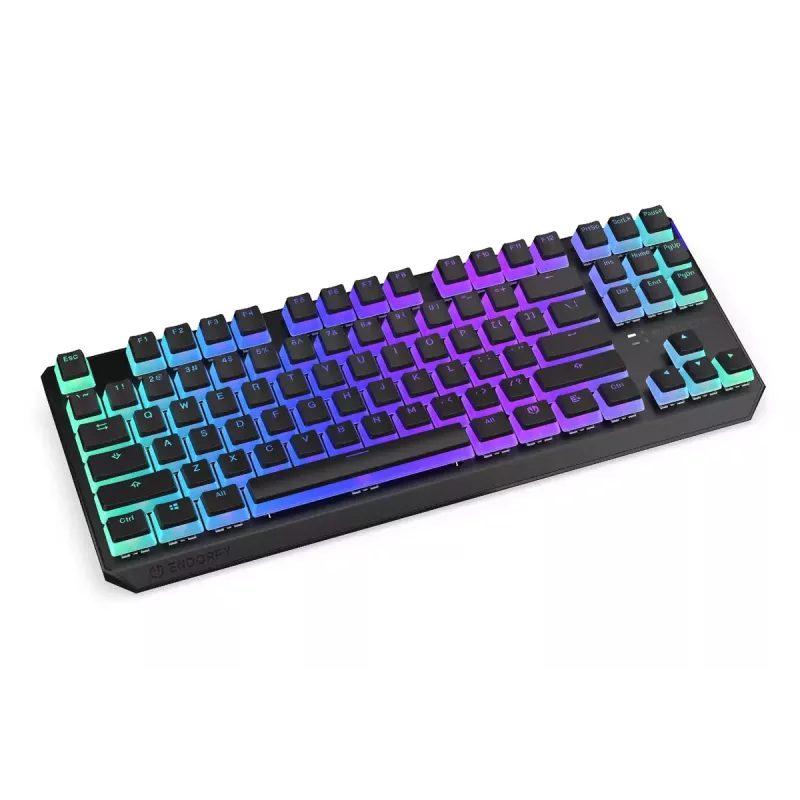 Mänguklaviatuur ENDORFY TKL USB mehaaniline 87 klahvi RGB must