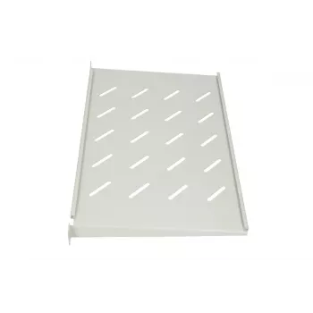 Riiuli riiul Extralink 19-tolline rippkappidele 1 HE, metall, hall, 48,3 cm, 1,8 kg