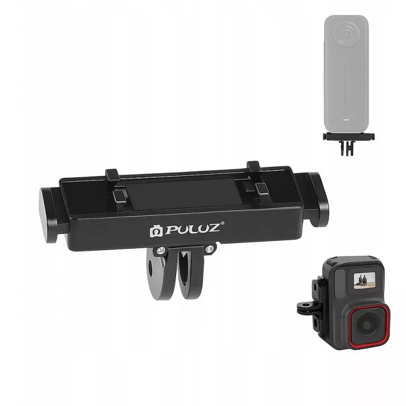 Puluz kiirkinnitusega 1/4 tolli kinnitus GoPro stiilis kaameratele — ühildub Insta360 X5 X4 Air Ace Pro 2