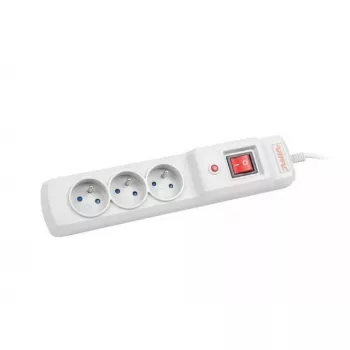 Pistikupesadega pikendusjuhe ARMAC M3 3 pistikupesa ja 1,5 m kaabliga, hall