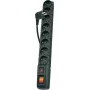 Pistikupesadega liigpingekaitse Acar S8 Dual, 8 pesa, 3 m kaabel, must (W1750)