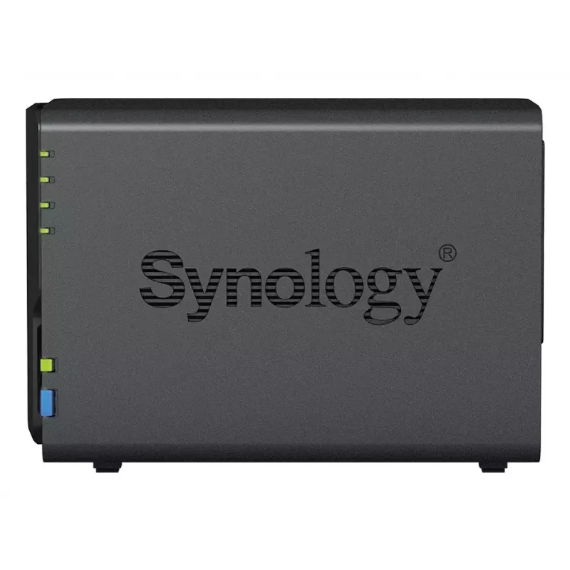 Synology DiskStation DS223 2-Bay NAS Bundle koos 2x 6TB HAT3300 (12TB)