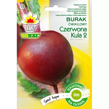 Peet 'Czerwona Kula' (Beta vulgaris) Torafi seemned — 6 kuud säilivusaega