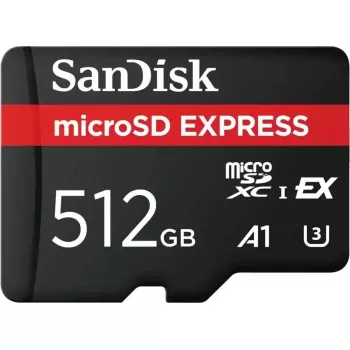mikroSDXC-mälukaart SANDISK GamePlay 512 GB Class 10 UHS-I U3 V30 mängimiseks ja videoks