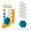 Silhouett-šabloon Fiskars 1059566 valgest plastist täiskasvanutele ja lastele