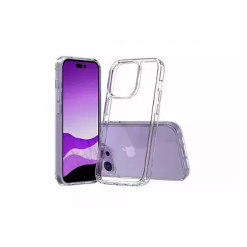 Nutitelefoni kaitseraam SCREENOR iPhone 15-le, läbipaistev TPU, sobib 15,5 cm (6,1-tollise) ekraaniga