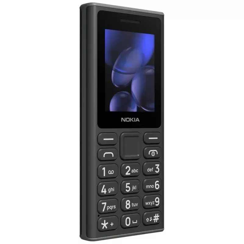 Mobiiltelefon HMD Nokia 105 TA-1684 — tavaline nuppudega telefon, kahe SIM-kaardiga, lilla
