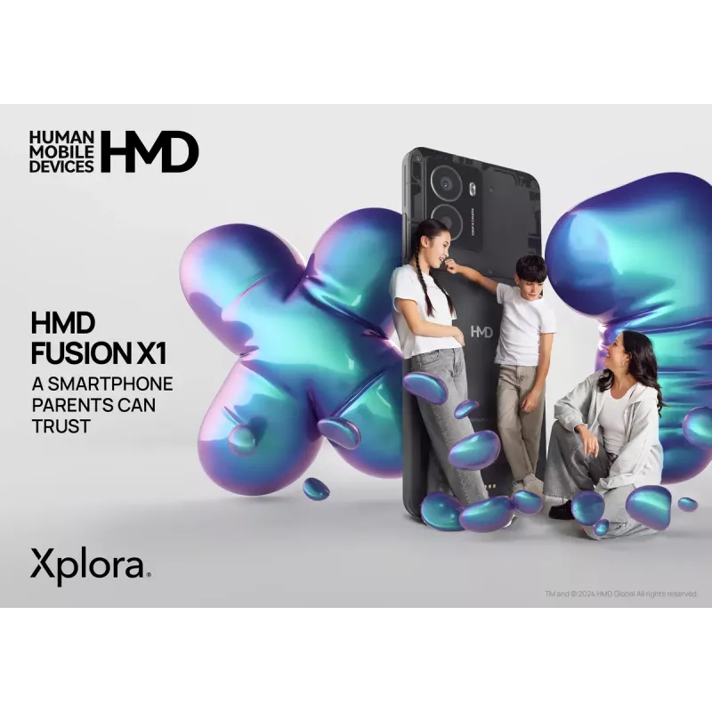 Nutitelefon HMD FUSION X1 DS TA-1672 6.56 tolli 128 GB must