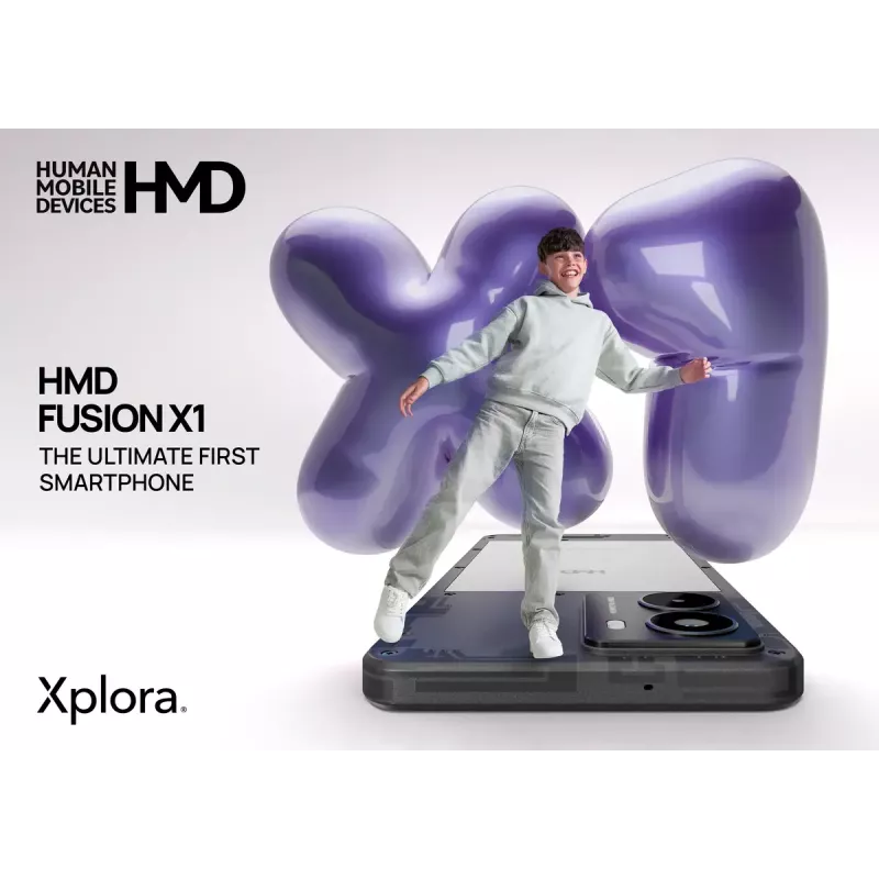 Nutitelefon HMD FUSION X1 DS TA-1672 6.56 tolli 128 GB must