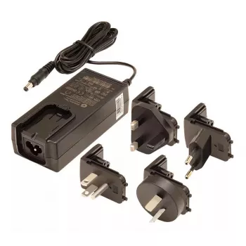 Toiteadapter/inverter Triton 76000965 ruuterile, siseruumidesse 30 W, sisend 100–240 V, must, 1,5 m kaabel