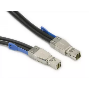 Väline MiniSAS HD kaabel Supermicro CBL-SAST-0573, 1 m, MiniSAS–MiniSAS, must