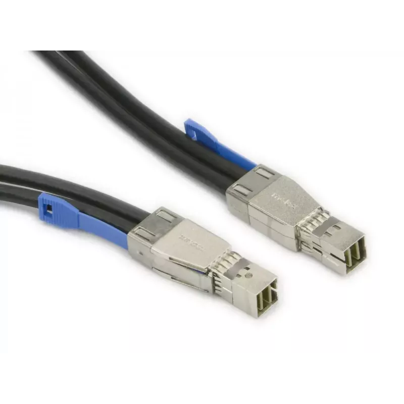Väline MiniSAS HD kaabel Supermicro CBL-SAST-0573, 1 m, MiniSAS–MiniSAS, must