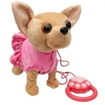 Plush Interactive Toy ASKATO Chihuahua Kutsikas — interaktiivne pehme mänguasi, patareitoitel, reageeriv heli ja liikumine