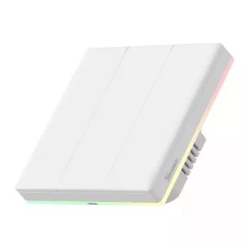 Nutikas seinalüliti Sonoff T5 3C 3-kanaliline Wi-Fi puutelüliti (paigaldatav uputusse)