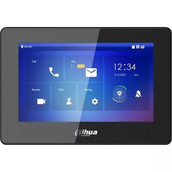 Video uksekella monitor DAHUA VTH5422HB-W 7-tolline puuteekraan Wi‑Fi