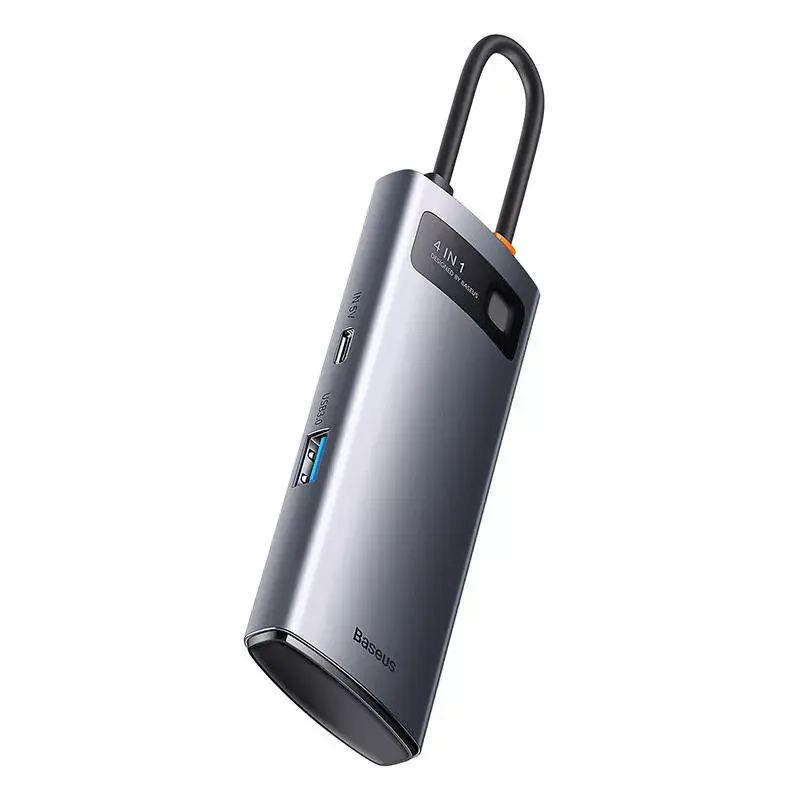 USB-C kuni 4x USB 3.0 jaotur Baseus WKWG070013 — USB-C neljaks USB-A 3.0 pordiks