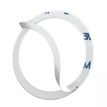Magnetic Ring Baseus Halo Series Silver — 2 pcs phone ring holder