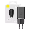 Baseus seinilaadur GaN5 40W, 2x USB C (must)