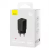 Baseus seinilaadur GaN5 40W, 2x USB C (must)