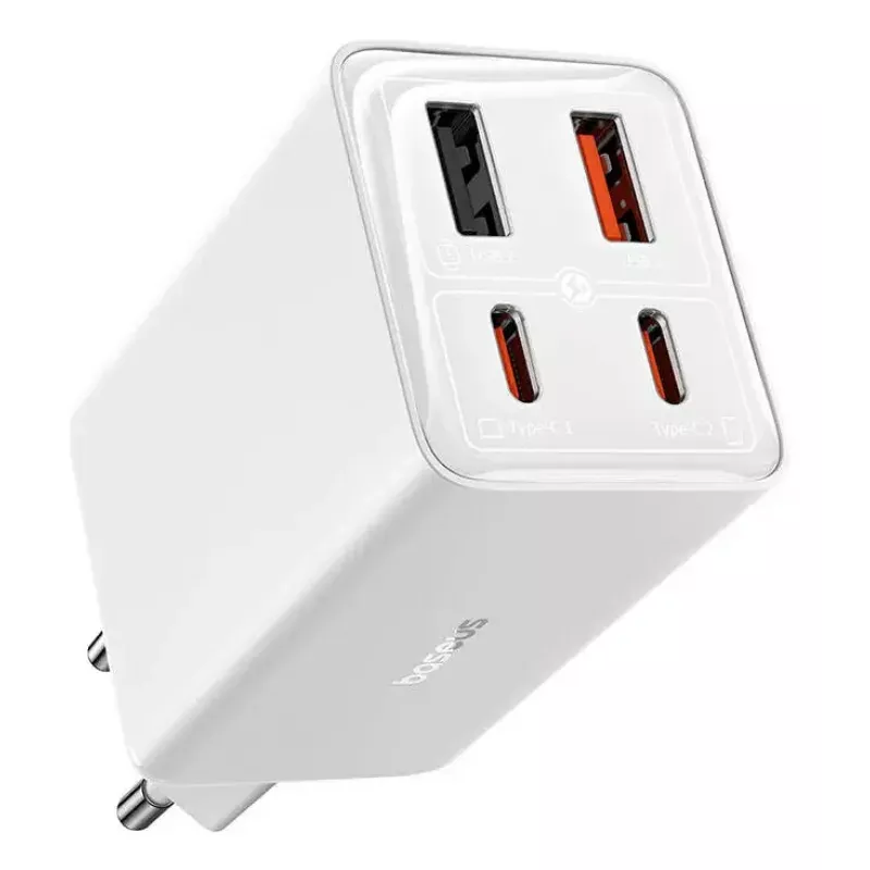 Laadija Baseus GaN6 Pro 20V 4 Porti USB USB-C USB 2.0