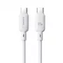 USB-C–USB-C kaabel Baseus Rychlonabíjecí Silky 1 m 100 W valge