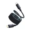 USB-C to USB-C kaabel Baseus PicoGo 1 m, Must, data up to 0.48 Gbit/s