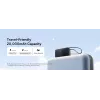 Akupank Baseus EnerFill Bipow2 Pro — 20000 mAh, PD 3.0 ja QC 3.0, 22.5 W, 1×USB-A + 1×USB-C, must, kuni 3 seadet