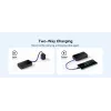 Akupank Baseus EnerFill Bipow2 Pro — 20000 mAh, PD 3.0 ja QC 3.0, 22.5 W, 1×USB-A + 1×USB-C, must, kuni 3 seadet