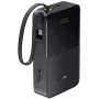 Akupank Baseus EnerFill Bipow2 Pro — 20000 mAh, PD 3.0 ja QC 3.0, 22.5 W, 1×USB-A + 1×USB-C, must, kuni 3 seadet