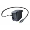 Laadija Baseus EnerCore CJ11 kiirlaadija 3C 67W — 3× USB-C, vahelduvvoolu sisend, must
