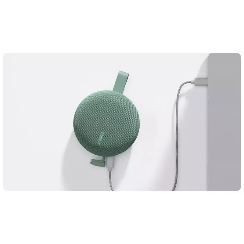 Kaasaskantav mono Bluetooth-kõlar Xiaomi Bluetooth Speaker Essential — 5 W RMS, USB-C, 1000 mAh, roheline