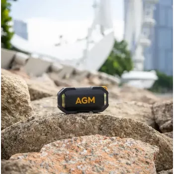 Peokõlar Beafon AGM Mag Rock — juhtmevaba 8 W, aku 1800 mAh, kuni 10 h, must/oranž, nuppudega helitugevuse reguleerimine
