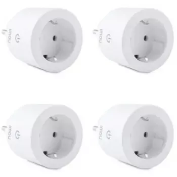 Nutipistik IMOU CE2P 16A komplektis 4 tk — Wi‑Fi juhitav pistikupesa, 16A nimivool