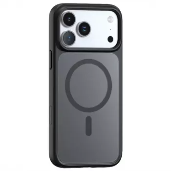 Kaitsev telefonikest Torras Guardian Magnetic Series iPhone 17 Pro jaoks, MagSafe-iga ühilduv, õhuke, must