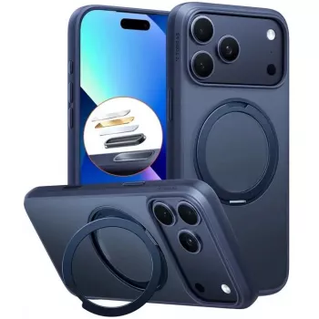 Torras Pro seeria telefoniümbris iPhone 17 Pro jaoks, tumesinine